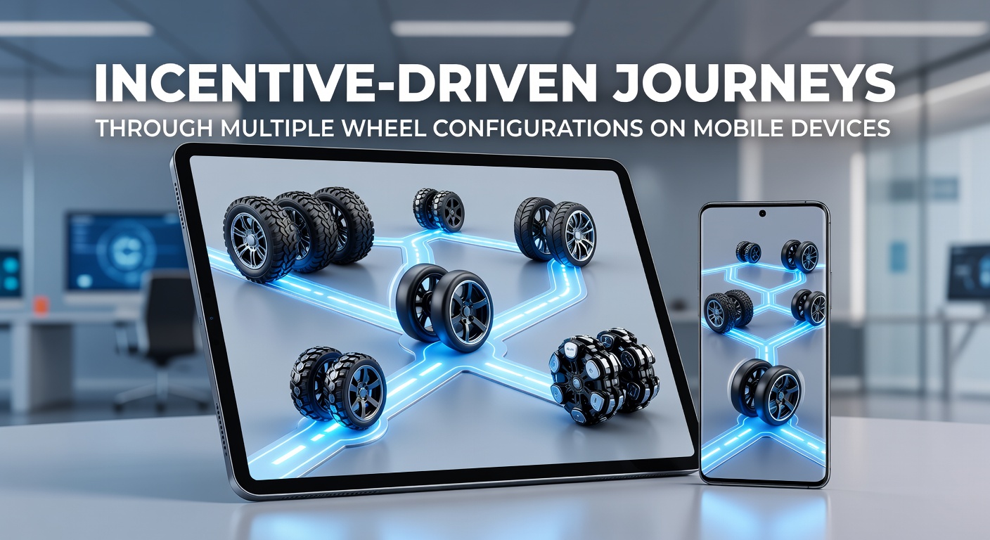 Mobile Roulette-Oberfläche mit mehreren Radkonfigurationen und Anreiz-Elementen