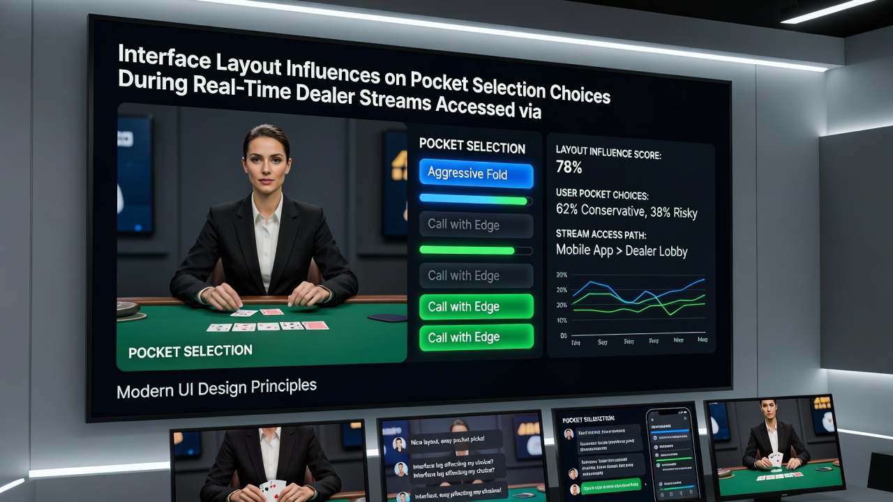Detailansicht eines Tablet-Displays mit Live-Dealer und ausgewählten Taschen in einer mobilen Roulette-Anwendung