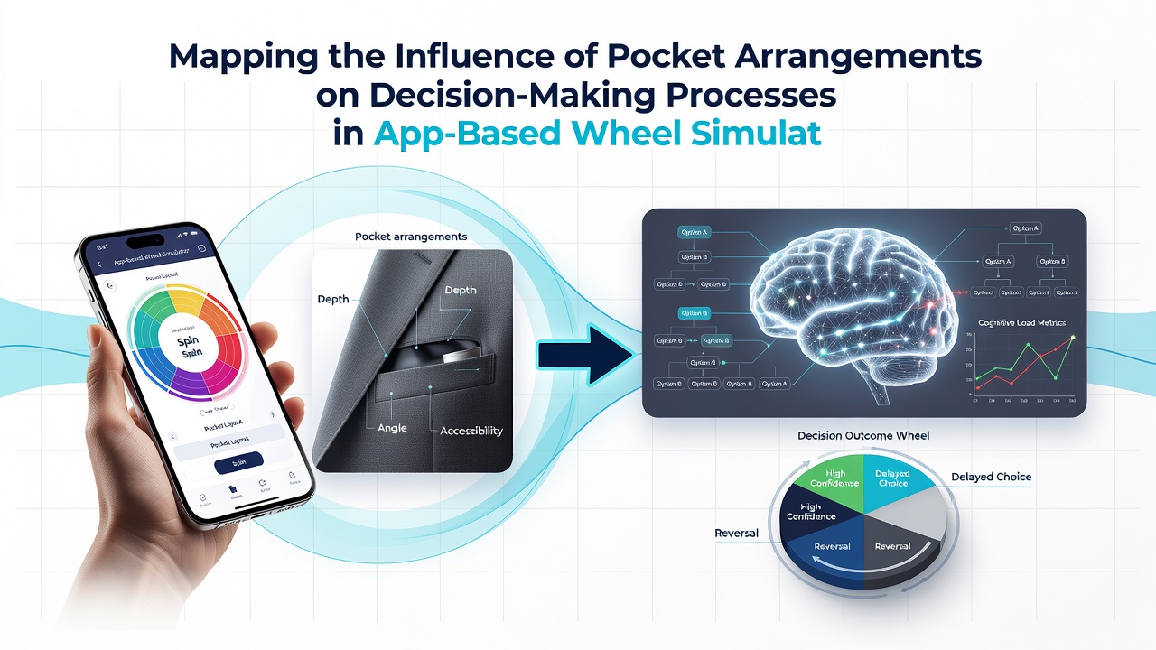Analyse der Entscheidungsprozesse bei verschiedenen Pocket-Arrangements in Wheel-Simulationen