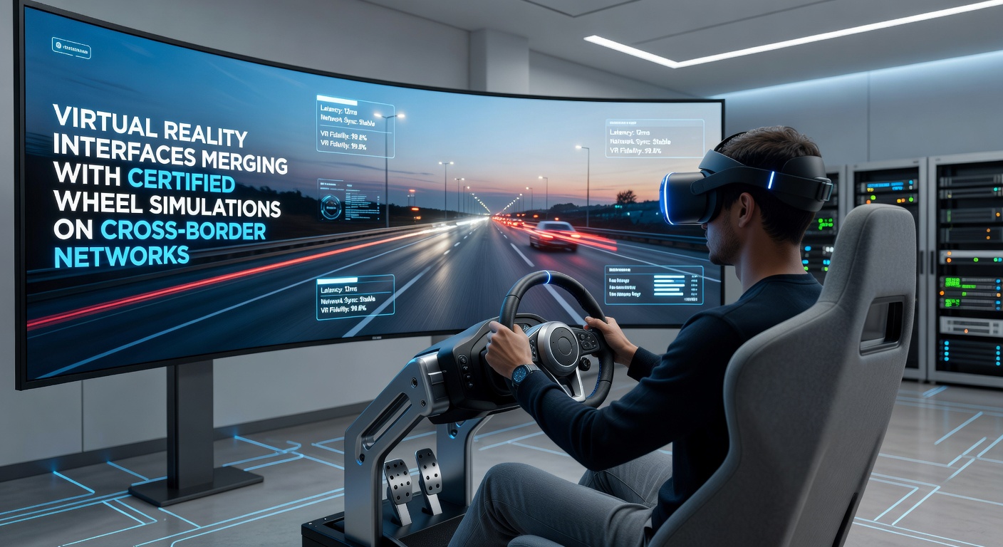 Zertifizierte Radsimulationen in virtuellen Umgebungen über internationale Netzwerke